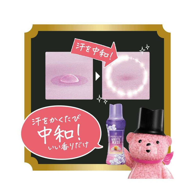 P&G レノア アロマジュエル WHITE MUSK 香り付けビーズ ホワイトムスクの香り 詰め替え 1040ml