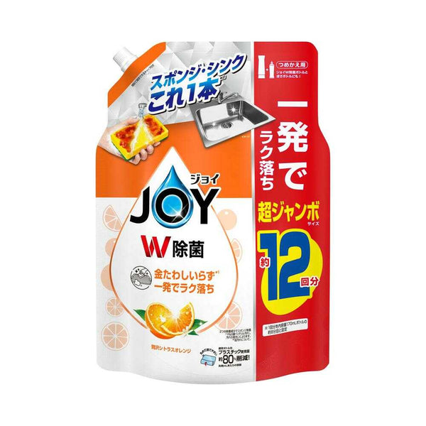 P&G ジョイ W除菌 贅沢シトラスオレンジ 詰め替え 超ジャンボ 1550ml