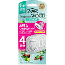 P&G ファブリーズ 消臭芳香剤 トイレ用 ベルガモットウッドの香り 詰め替えパック 6.3mlx4個