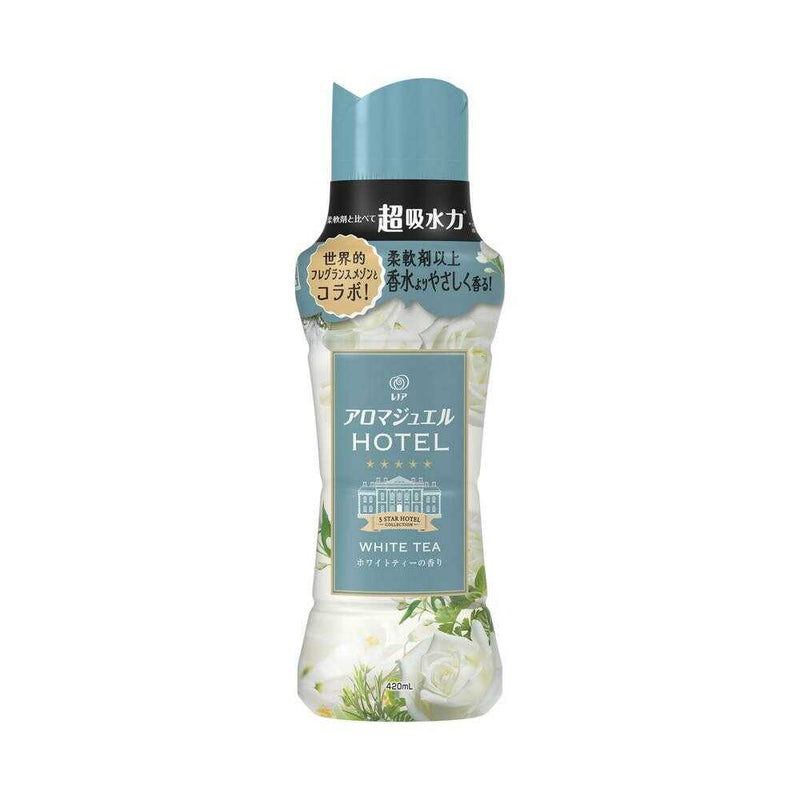 P&G レノア アロマジュエル HOTEL 香り付けビーズ ホワイトティーの香り 本体 420ml