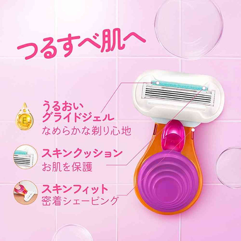 P＆G ヴィーナス つるすべ肌 ケース付きホルダー 替刃1個付