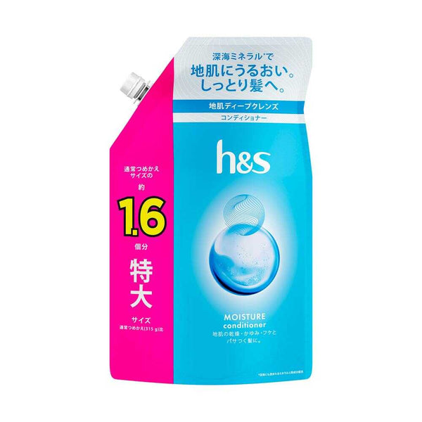 【医薬部外品】P&G エイチアンドエス モイスチャー コンディショナー 詰め替え 特大 500g