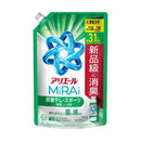 P&G アリエールMiRAi 超濃縮 部屋干し＆スポーツつめかえウルトラジャンボサイズ 980g
