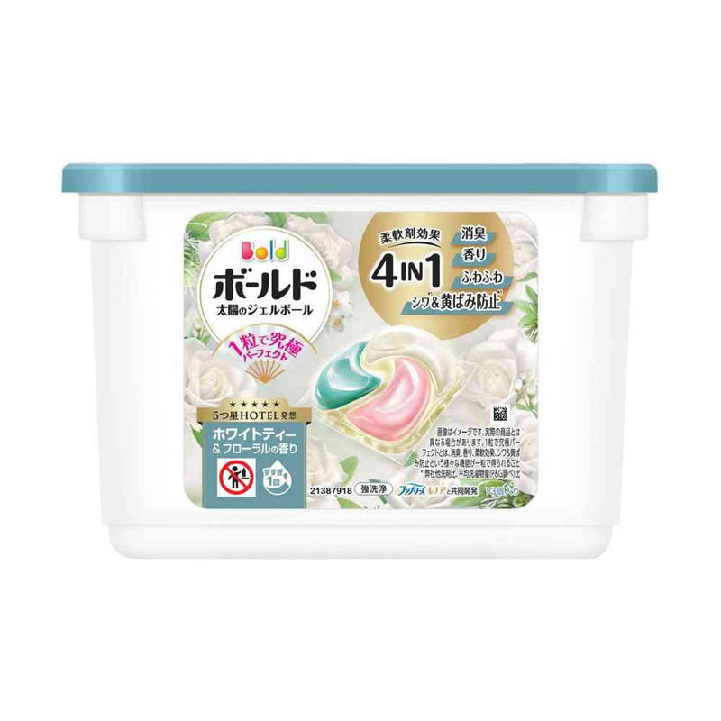 P＆G ボールド ジェルボール4D ホワイトティー＆フローラルの香り 本体