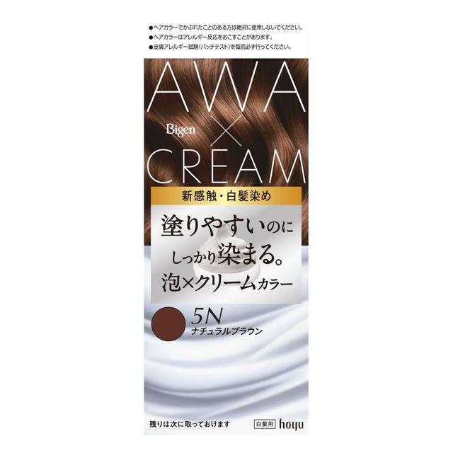 【医薬部外品】ビゲン 泡クリームカラー5N1剤 50g + 2剤 40g + アフターカラー美容液 5ml