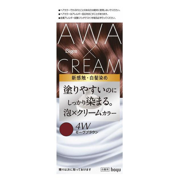 【医薬部外品】ビゲン 泡クリームカラー4W1剤 50g + 2剤 40g + アフターカラー美容液 5ml