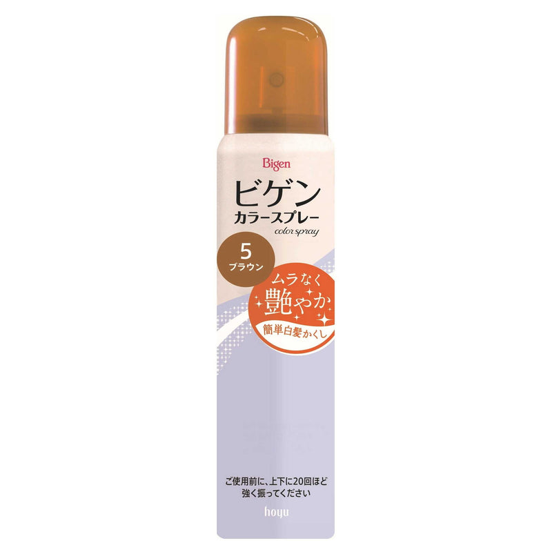Hoyu Bigen Color Spray 5 Deep Chestnut 82g (125ml)