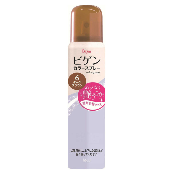 Hoyu Bigen Color Spray 6 自然棕色 82g (125ml)