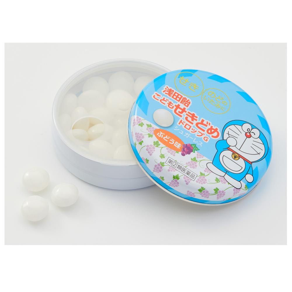 指定第2類医薬品】浅田飴子供せきどめドロップG ぶどう味 30錠【セルフ