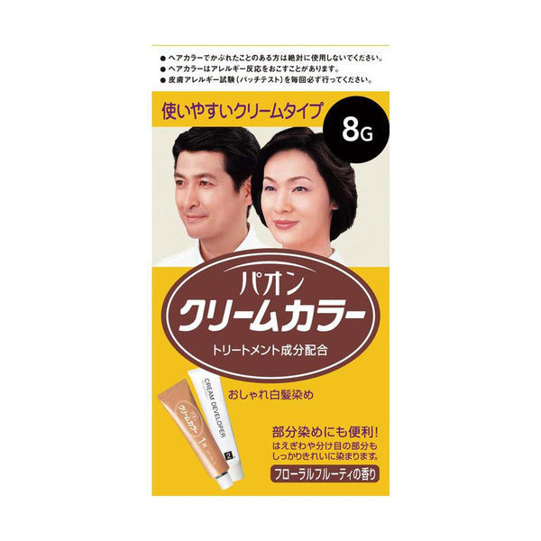 【医薬部外品】ヘンケル パオン クリームカラー 8G 自然な黒色 40g＋40g
