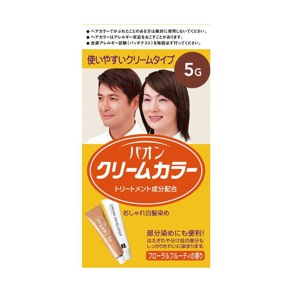 【医薬部外品】ヘンケル パオン クリームカラー 5G 自然な栗色 40g＋40g