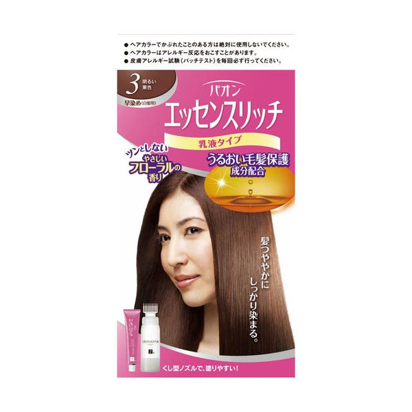 【医薬部外品】パオン エッセンスリッチ 乳液タイプ 3 明るい栗色 50g+50ml