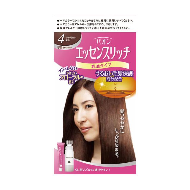 【医薬部外品】パオン エッセンスリッチ 乳液タイプ 4 やや明るい栗色 50g+50ml