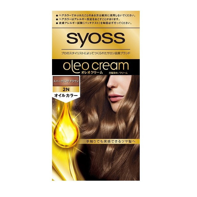 [医药部外品] Henkel Japan Saios Oreo Cream Hair Color 2N 50g + 50g *