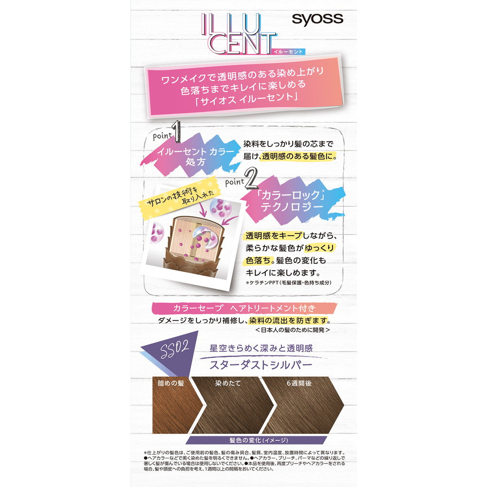 医薬部外品】サイオス イルーセント ミルキーヘアカラー SS02