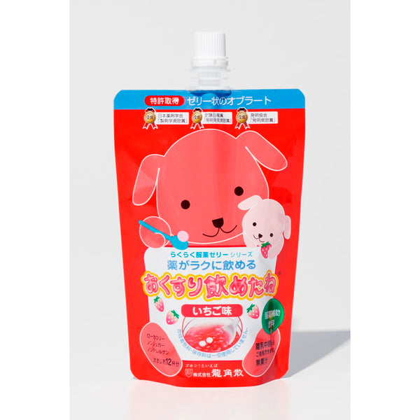 ◆ Ryukakusan Okusuri Nomeshitane Strawberry Flavor 200g