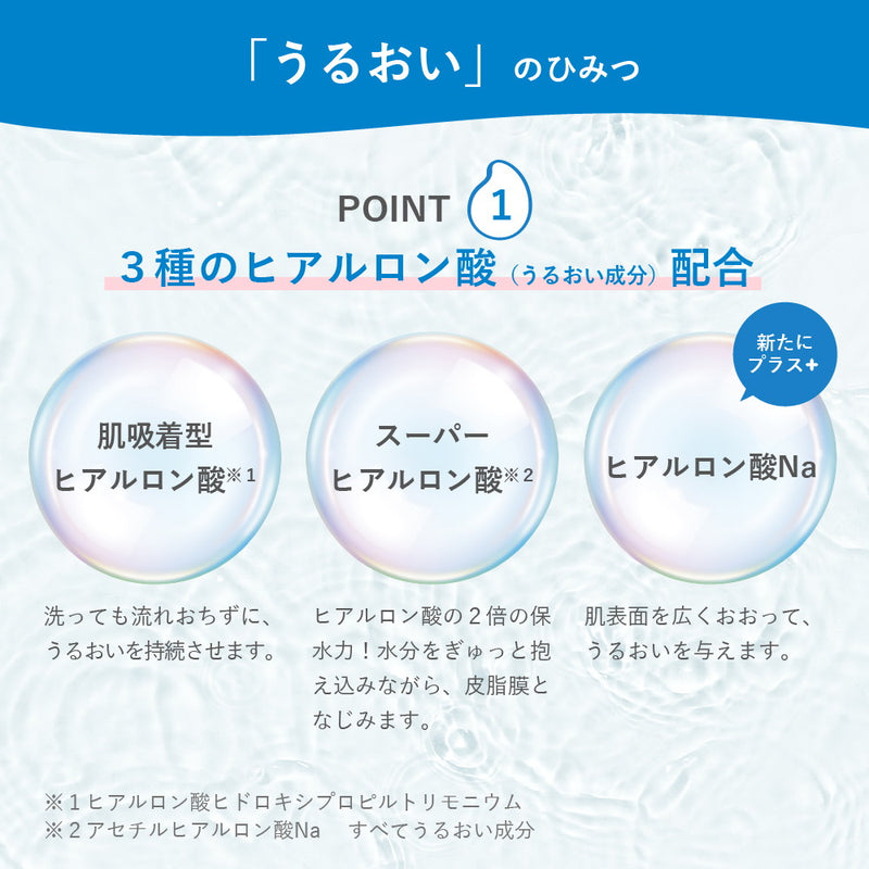 ロート製薬 極潤 ヒアルロン泡洗顔 詰め替え 140mL