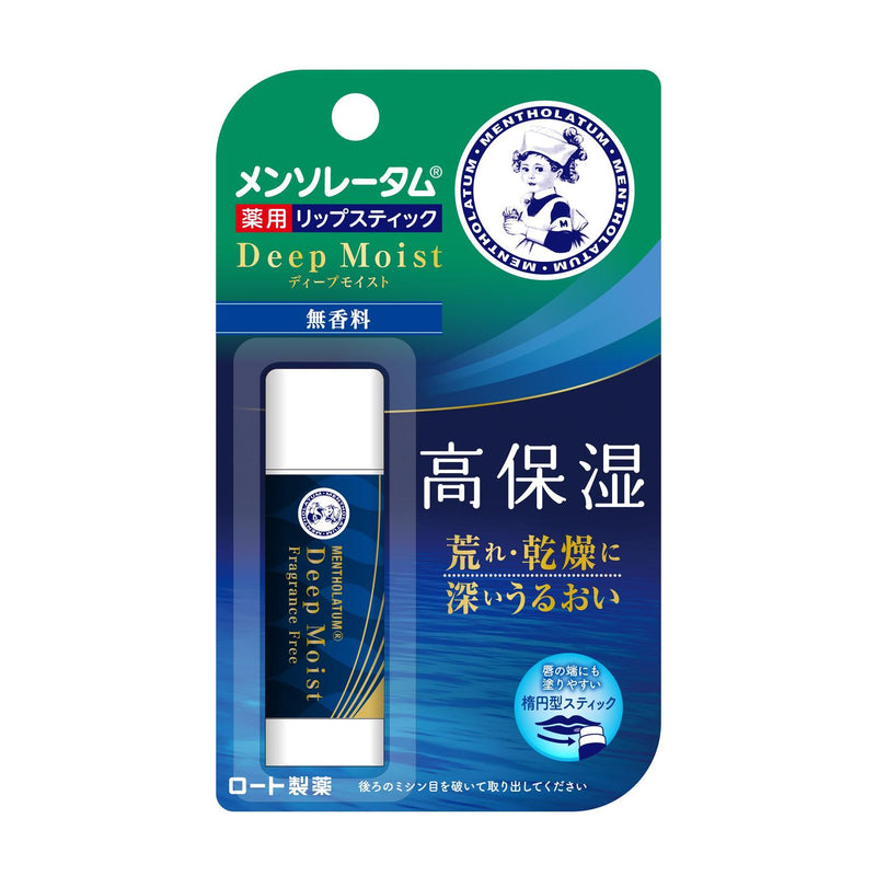 [Quasi-drug] Rohto Mentholatum Deep Moist Unscented 4.5g