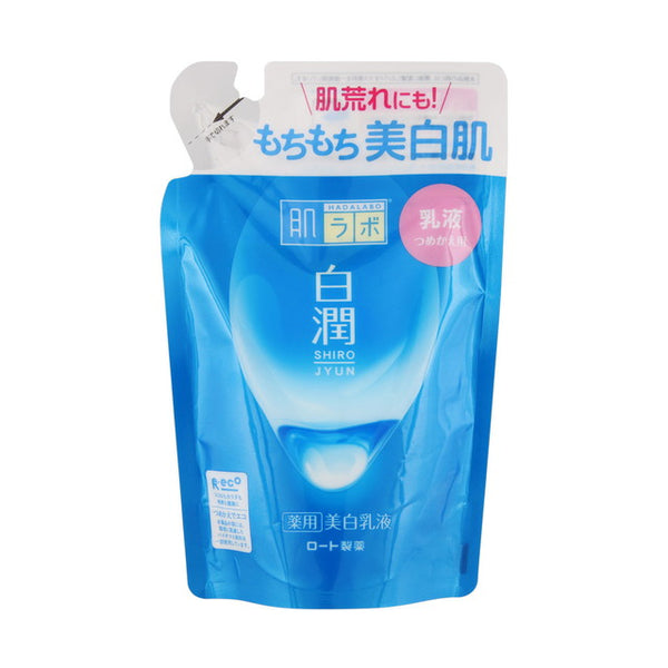 [Quasi-drug] ROHTO Hada Labo Shirojun Medicated Whitening Emulsion Refill 140mL