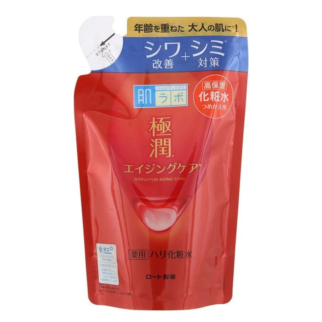 [Quasi-drug] ROHTO PHARMACEUTICAL Hadalabo Gokujun medicated firming lotion refill 170ml