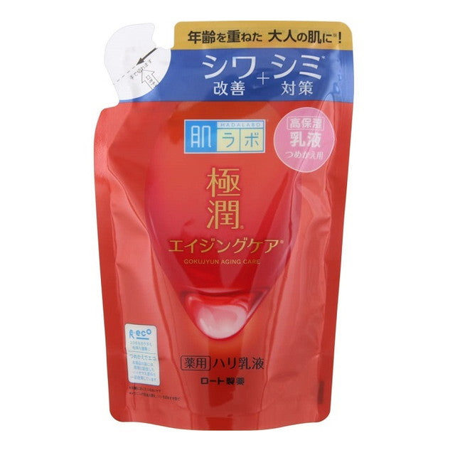 [Quasi-drug] ROHTO PHARMACEUTICAL Hada Labo Gokujun Medicinal firming lotion Refill 140ml