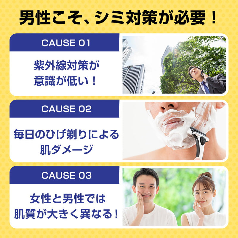 [医药部外品] Rohto Melano CCMen Blemish Whitening Gel 100g