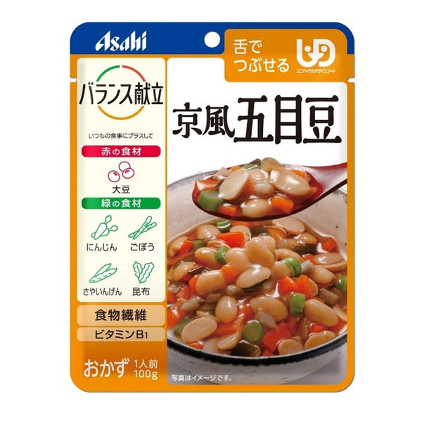 ◆アサヒグループ食品 バランス献立 京風五目豆 100g