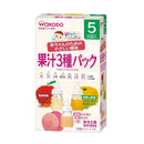 ◆◆ Wakodo Drinkable 3 types of fruit juice pack (from around 5 months) 6 packets