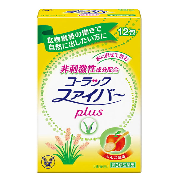 【第3類医薬品】大正製薬 コーラックファイバーplus 12包