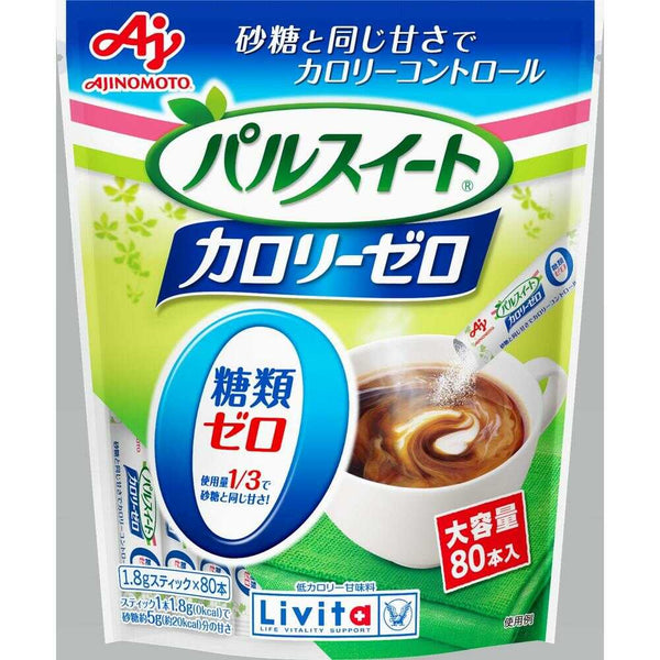 ◆大正製薬 リビタ パルスイート カロリーゼロ 顆粒スティック 80本