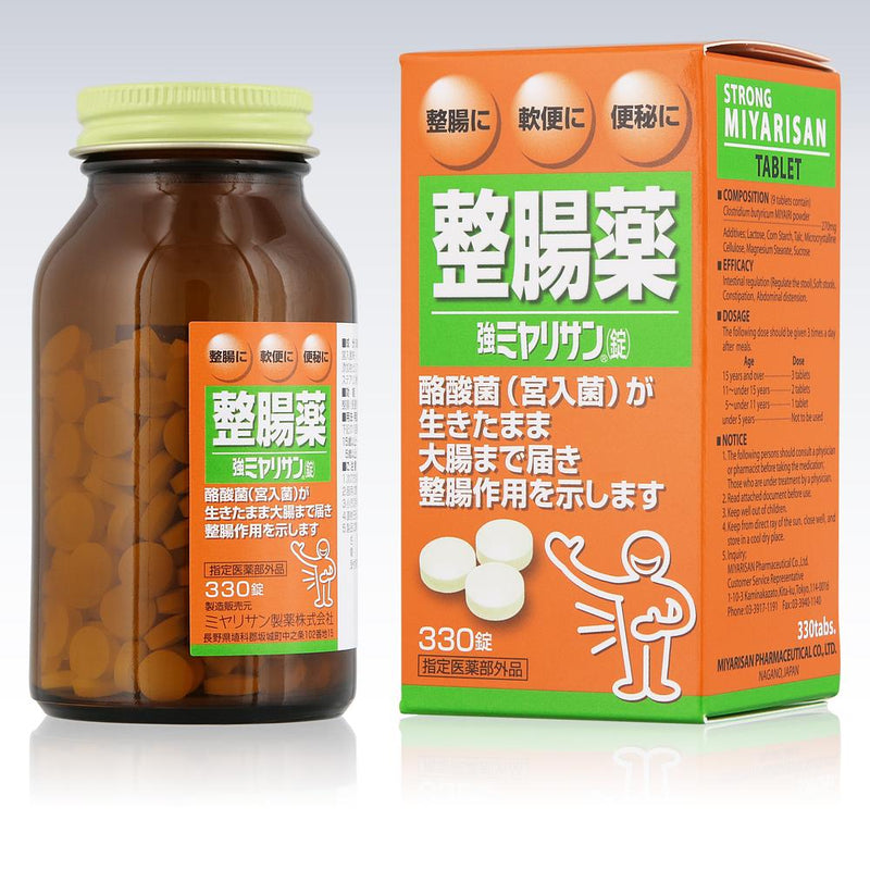 002-4　強ミヤリサン錠 330錠入 4箱セット 指定医薬部外品】 [専売品]強ミヤリサン 330錠