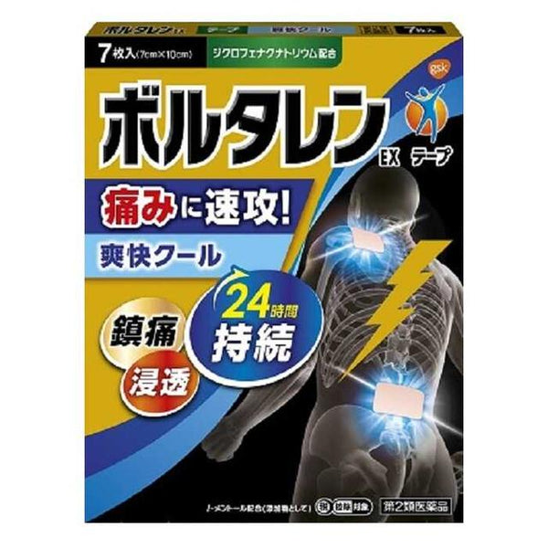 [第 2 类药品] Voltaren EX 胶带 7 张 [根据自我用药征税制度]