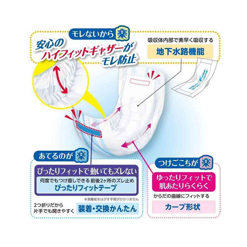 白十字株式会社 サルバ 紙パンツ用 やわ楽パッド 2回吸収 46枚