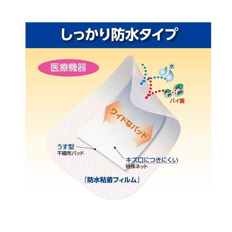 【一般医療機器】白十字 FC 防水ワンタッチパッド L お徳用 12枚入