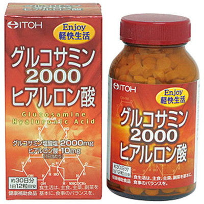 Ito Chinese medicine glucosamine 2000 hyaluronic acid 360 grains