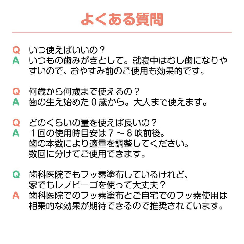 【医薬部外品】レノビーゴ フッ素配合スプレー 38ml