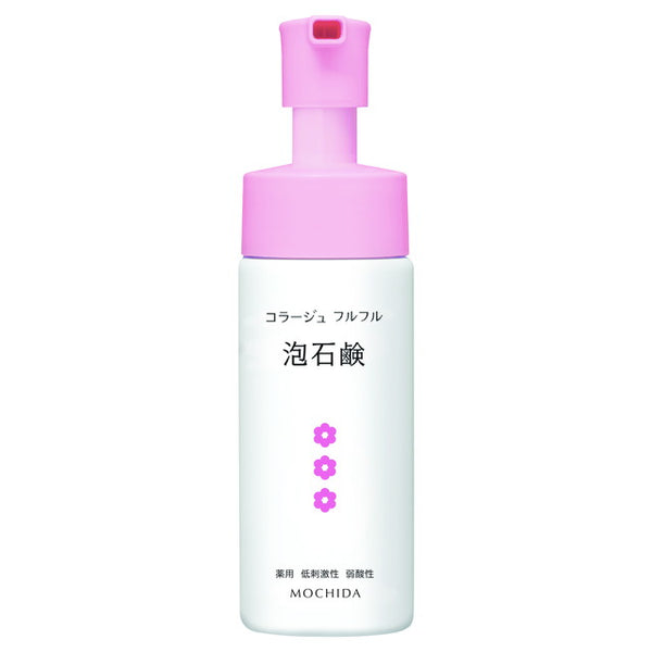 Mochida Healthcare Colla-ju Furufuru Bubble Soap Pink 150ml