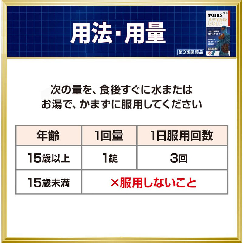 【第3類医薬品】アリナミン メディカルGOLD トライアルサイズ 7日分 21錠