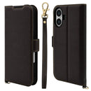 テレホンリース iPhone16 ケース カバー ブラック