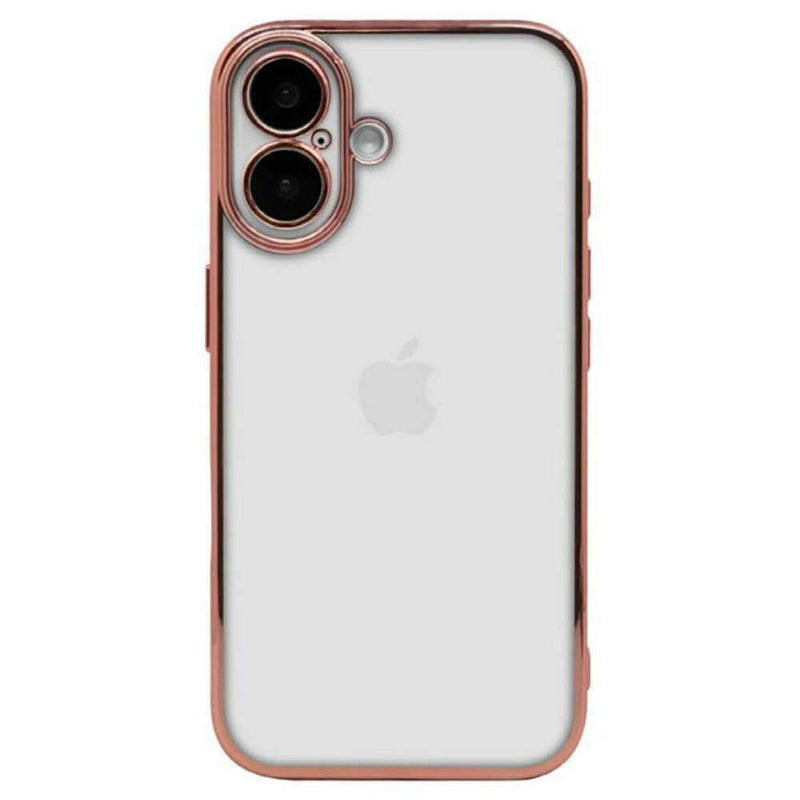 テレホンリース iPhone16 ケース カバー ピンクゴールド