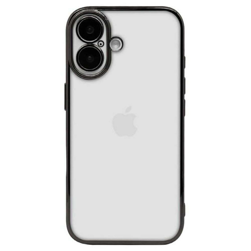 テレホンリース iPhone16 ケース カバー ブラック