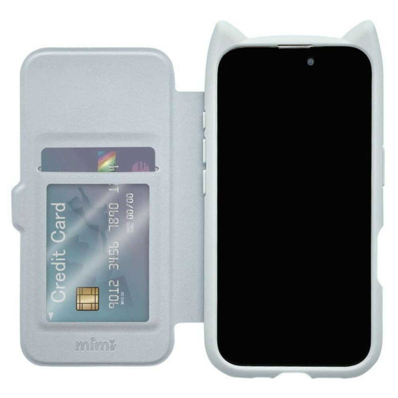 テレホンリース iPhone16 ケース カバースモーキーブルー