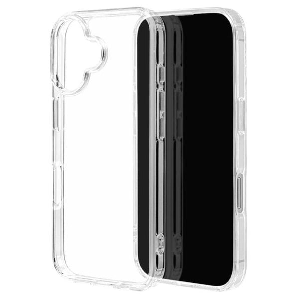 テレホンリース iPhone16 ケース カバー ハイブリッド クリア