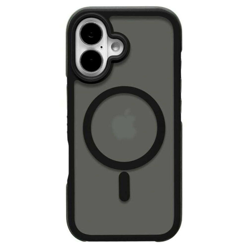 テレホンリース iPhone16 ケース カバー Air_C マット加工 ブラック