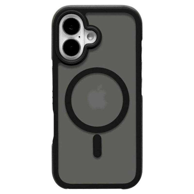 テレホンリース iPhone16 ケース カバー Air_C マット加工 ブラック
