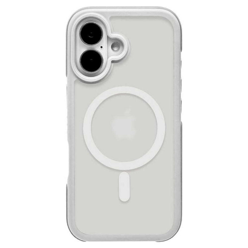 テレホンリース iPhone16 ケース カバー Air_C マット加工 ホワイト