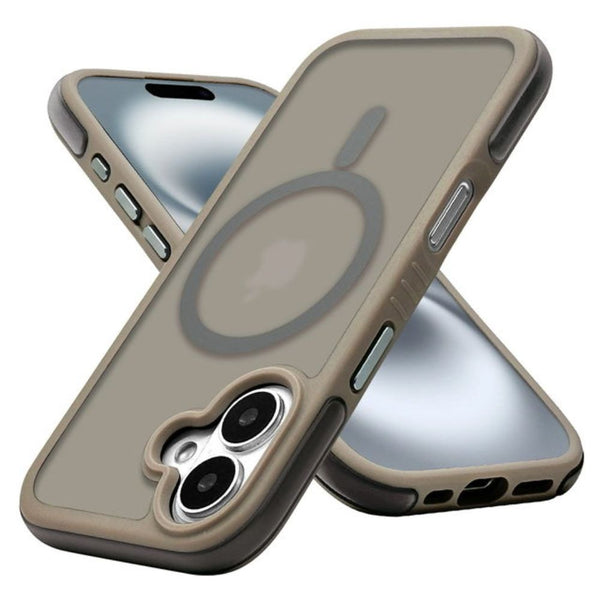 テレホンリース iPhone16 ケース カバー Air_C マット加工 トープ