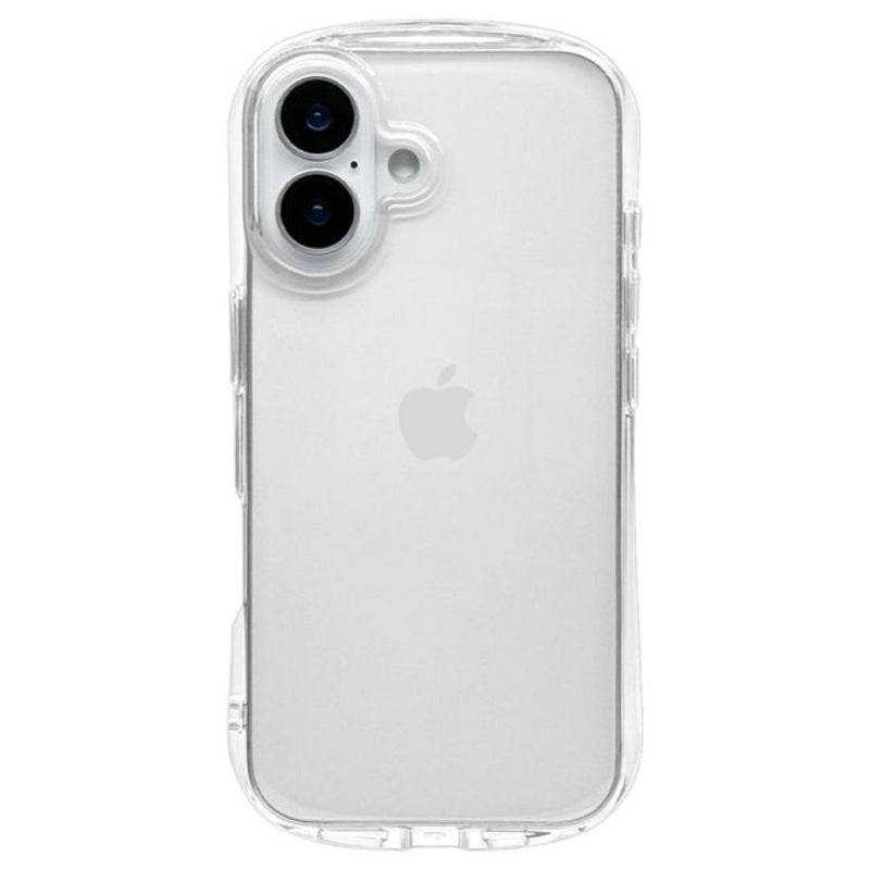 テレホンリース iPhone16 ケース カバー TPU 耐衝撃吸収 クリア 2.7mm KAZARi TAI