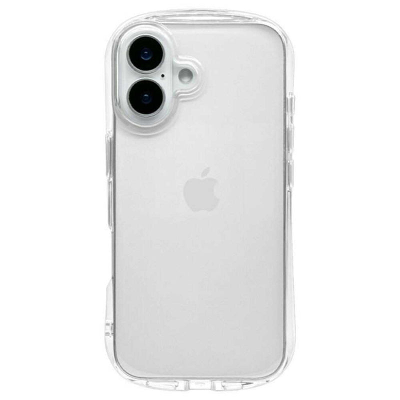 テレホンリース iPhone16 ケース カバー TPU 耐衝撃吸収 クリア 2.7mm KAZARi TAI