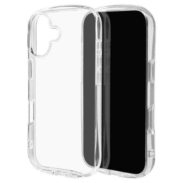 テレホンリース iPhone16 ケース カバー TPU 耐衝撃吸収 クリア 2.7mm KAZARi TAI